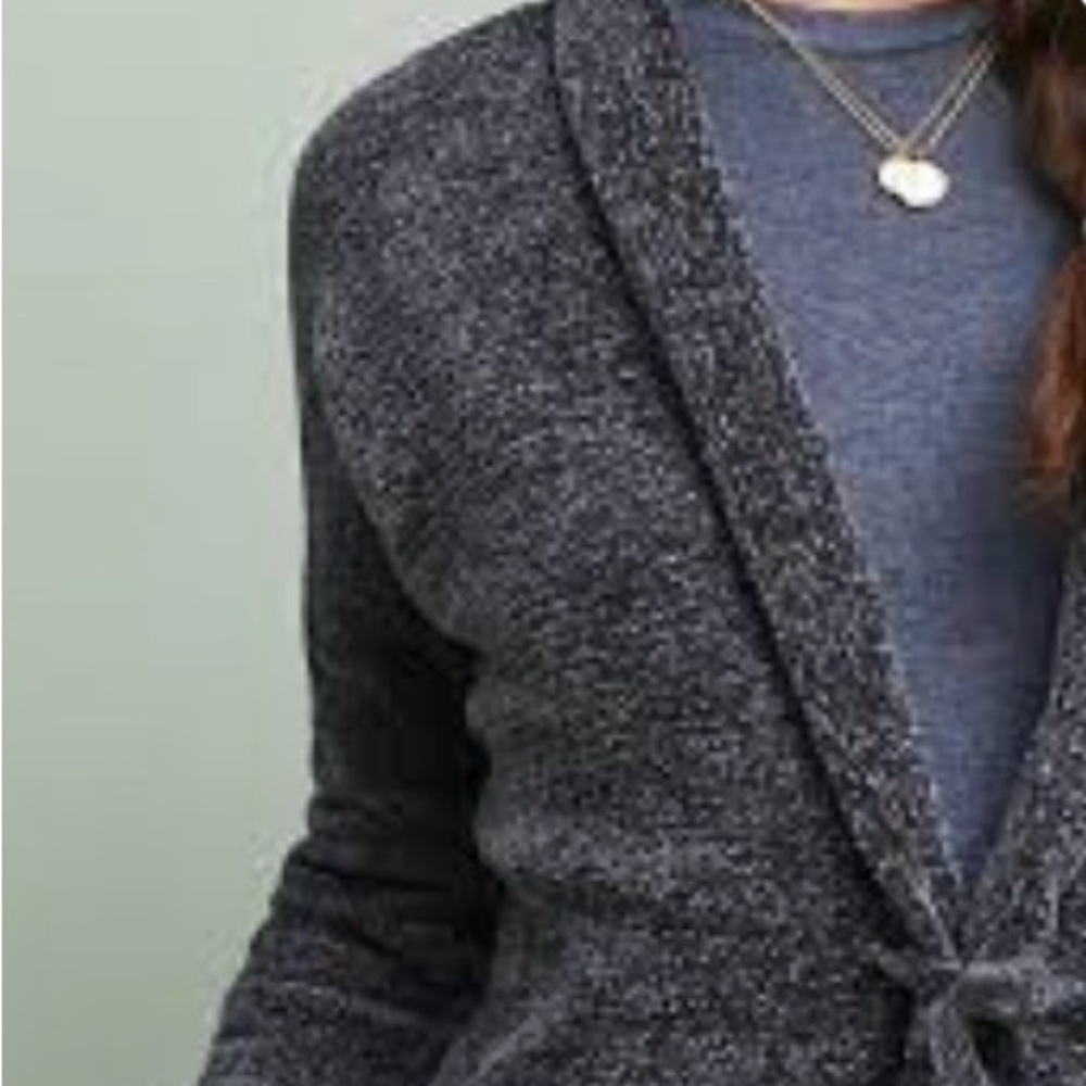 Levi's Gray Cardigan Sweater Wrap Style